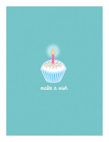 Cupcake Birthday Card