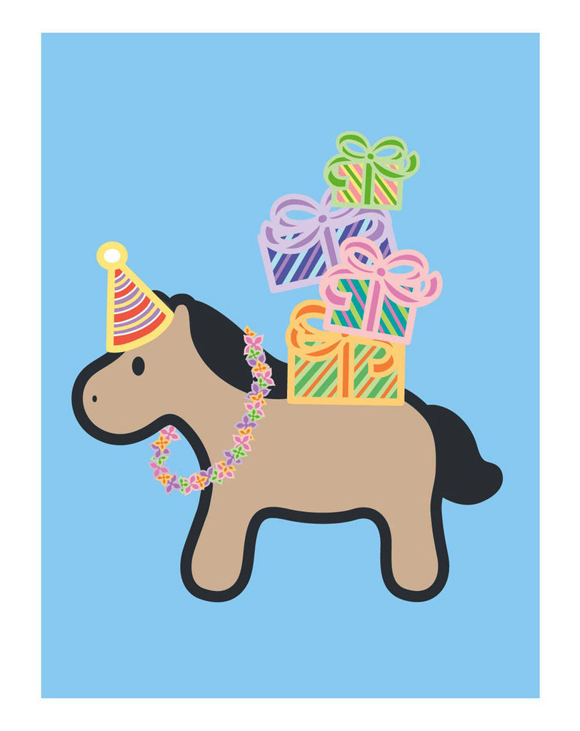 Horse Birthday Card