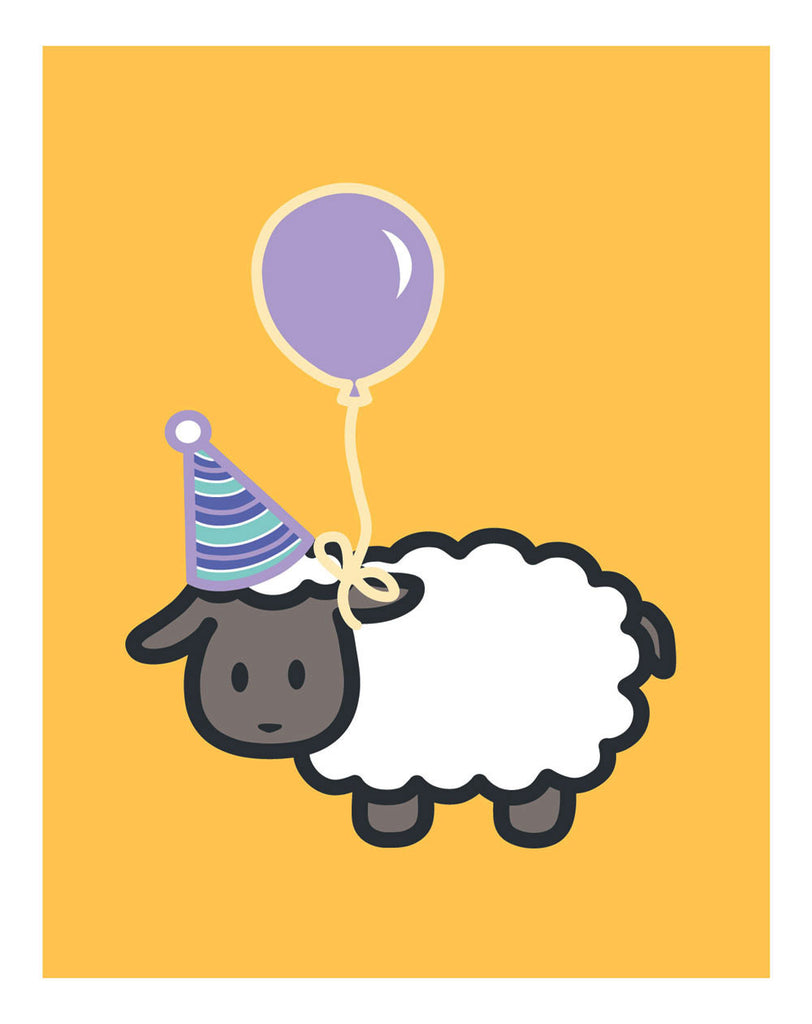 Sheep Birthday Card