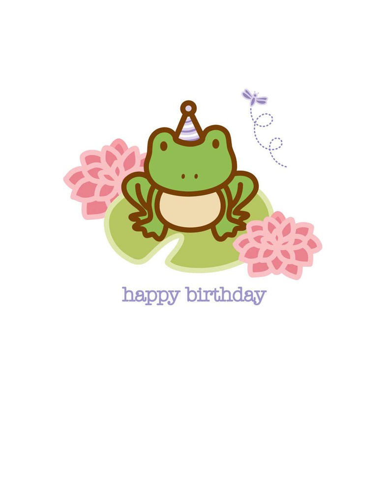 Toad Birthday Card