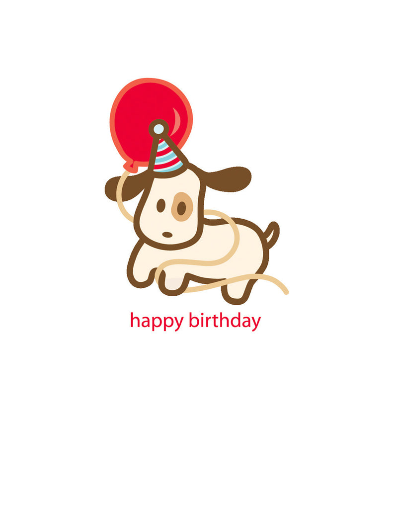 Dog Birthday Card