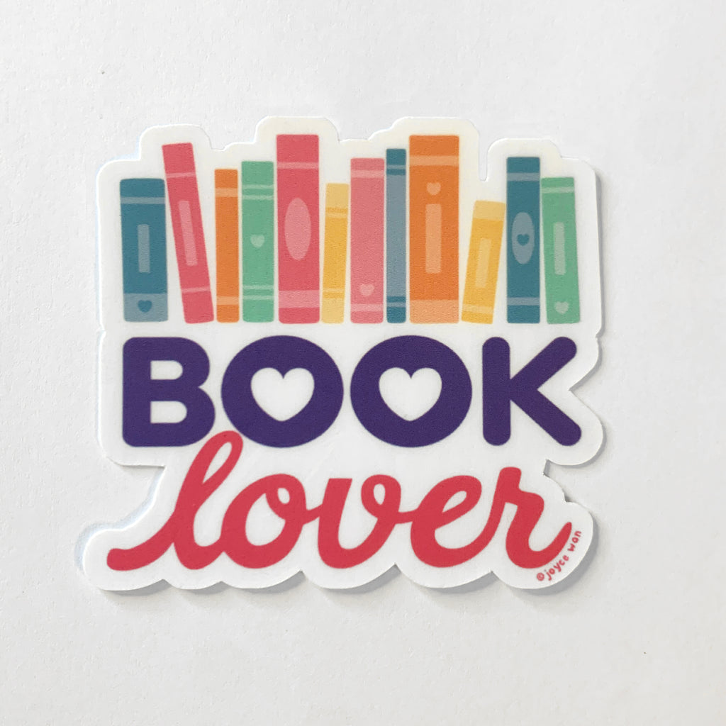 Book Lover Sticker