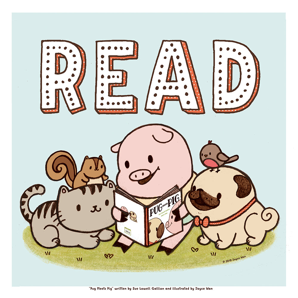 Print: Pug & Pig READ