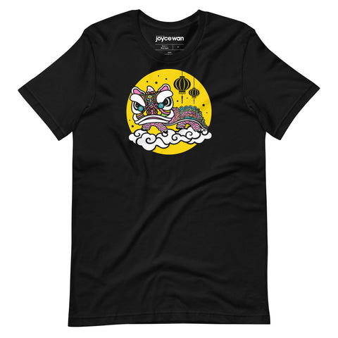 Lion Dance Golden Moon T-Shirt (5 colors)