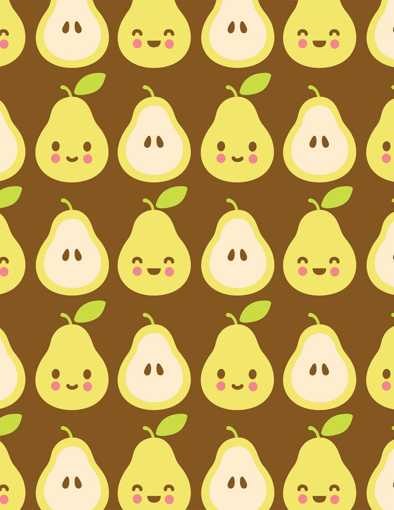 Happy Pears Note Card