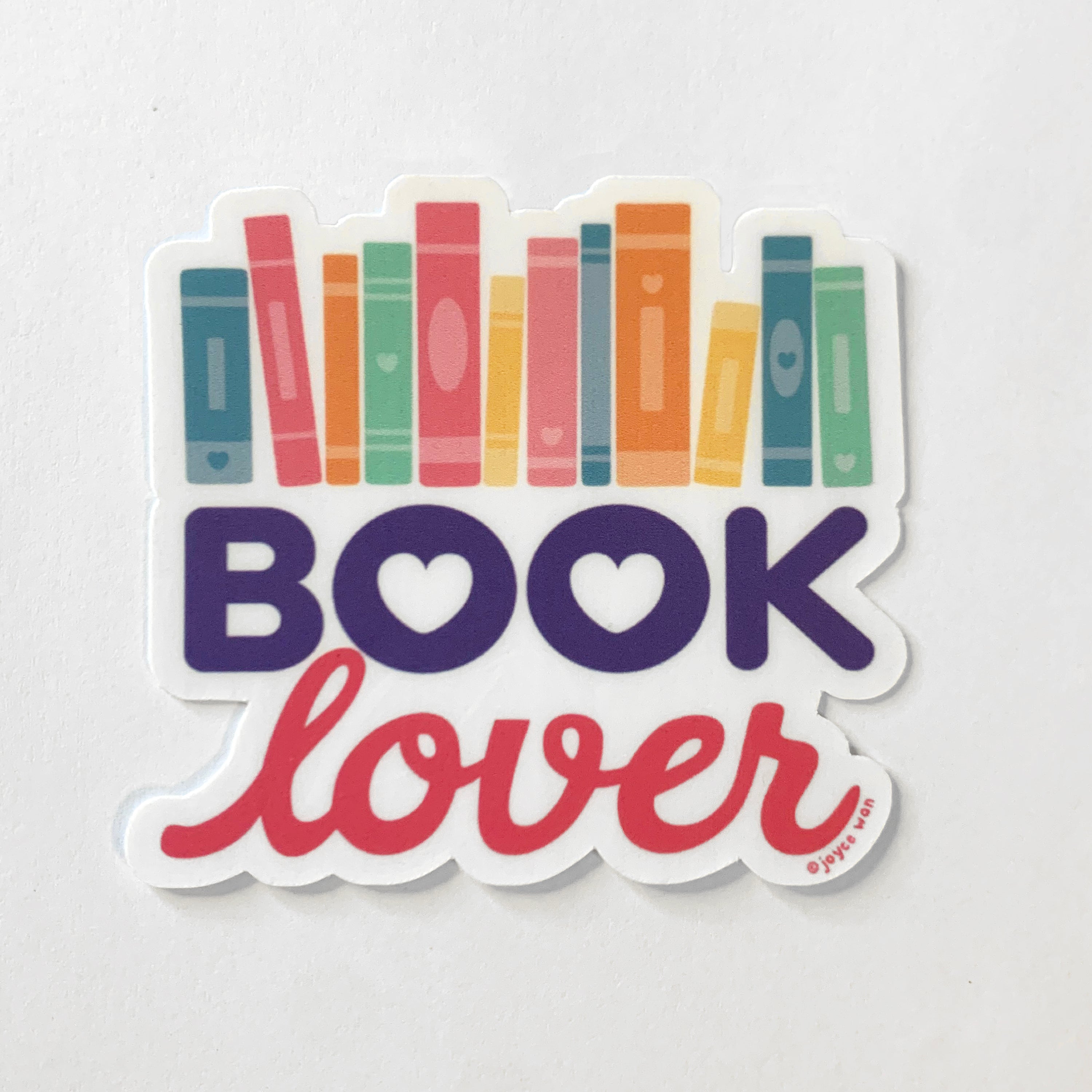 Book Lover Sticker –