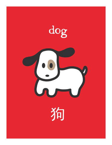 Zodiac Dog Card