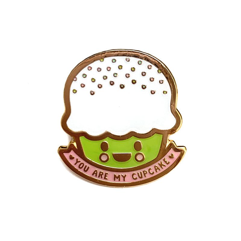 Cupcake Enamel Pin