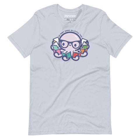 Bibliophile Octopus T-Shirt (3 colors)