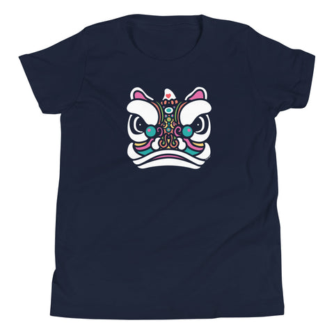 Lion Dance Head Kids T-Shirt (5 colors)